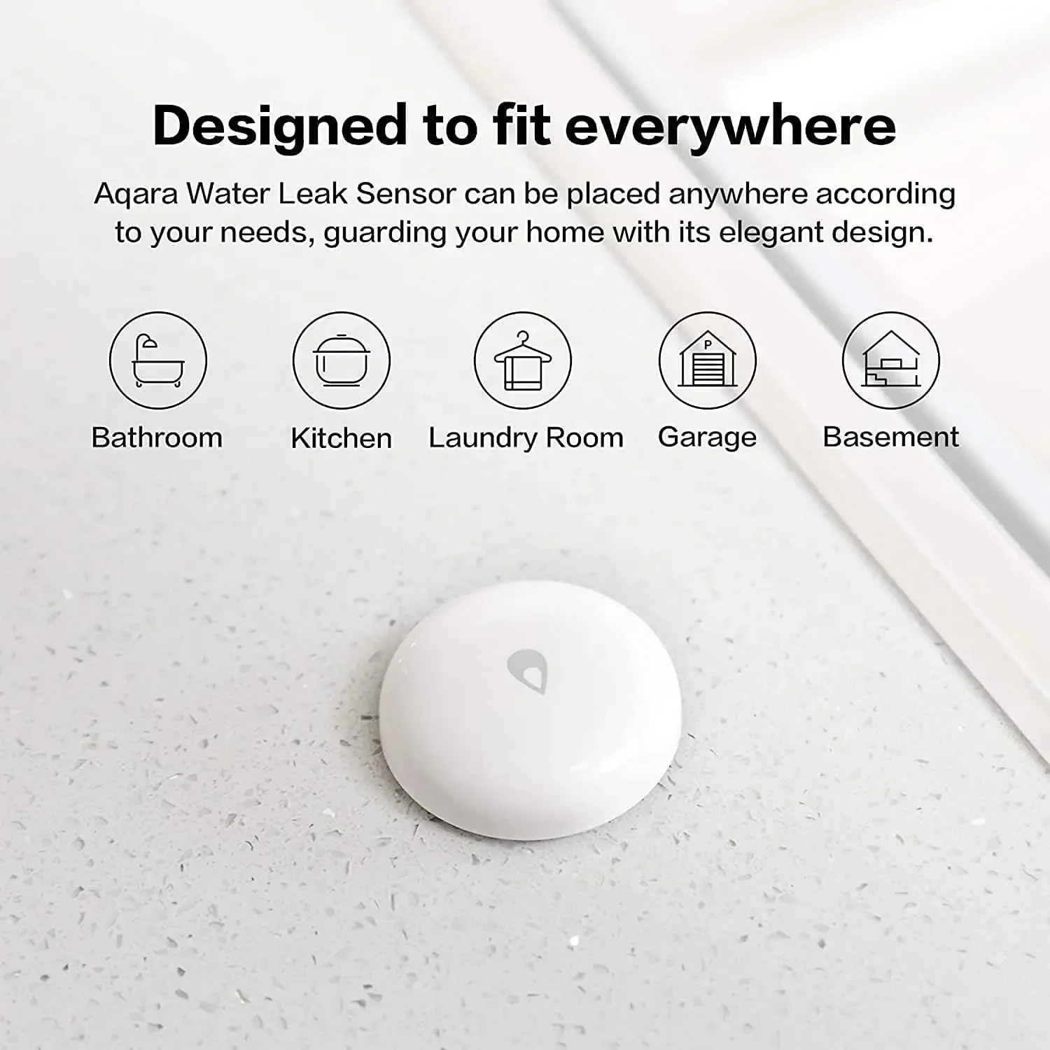 Aqara Water Immersing Sensor Zigbee Water Leak Detector IP67 Waterproof Soaking Sensor Alarm Remote Control Work with Mi Home 3