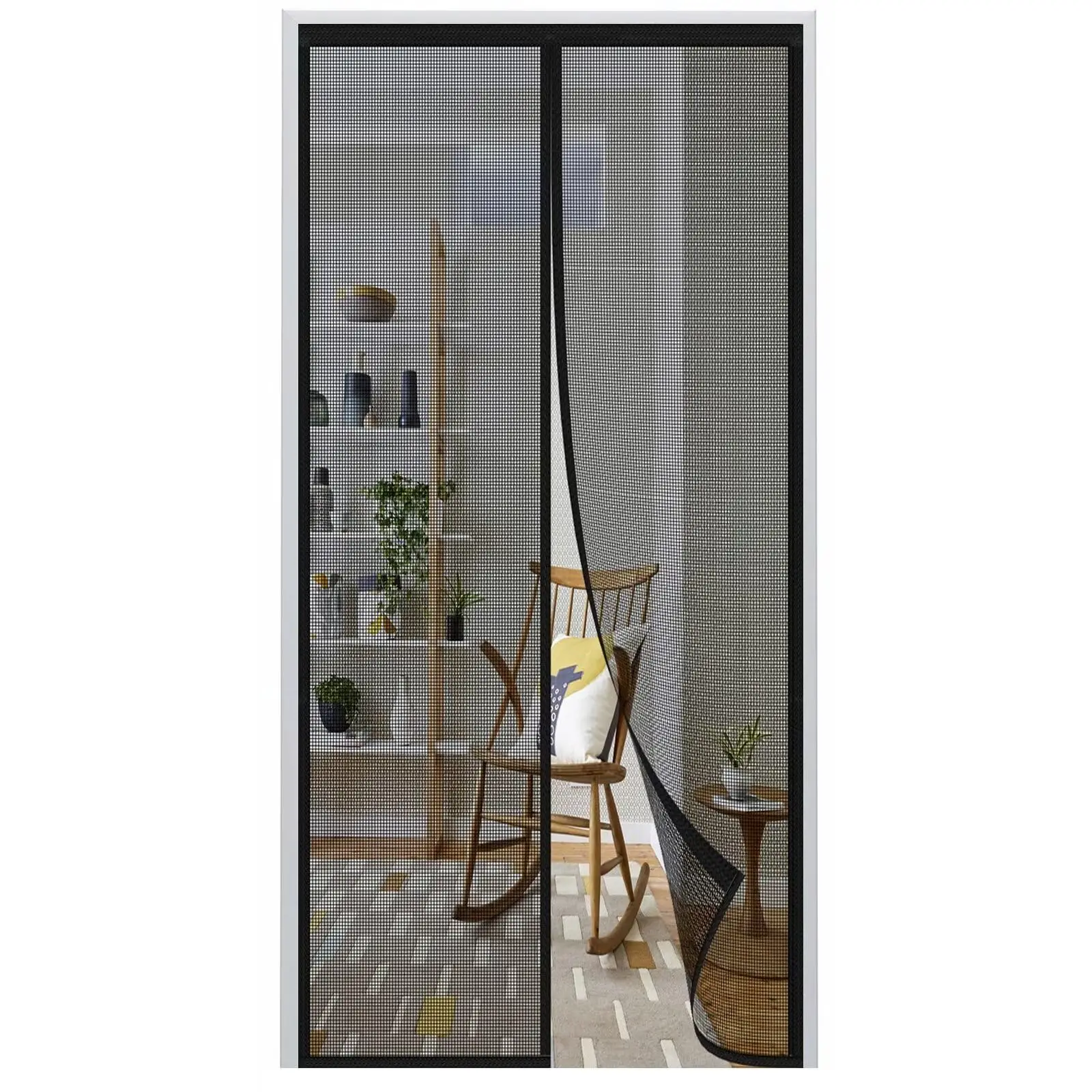 Magnetic Mosquito Net Door Without Drilling Automatic Closing Door Screen Mosquito Curtain for Balcony Mosquito Nets for Door
