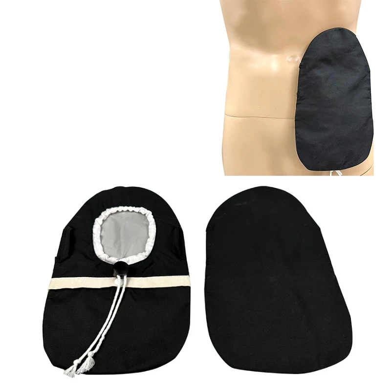 

1Pcs Washable Wear Universal Ostomy Abdominal Stoma Care Accessories One-piece Ostomy Bag Pouch Cover Health Care Accessory