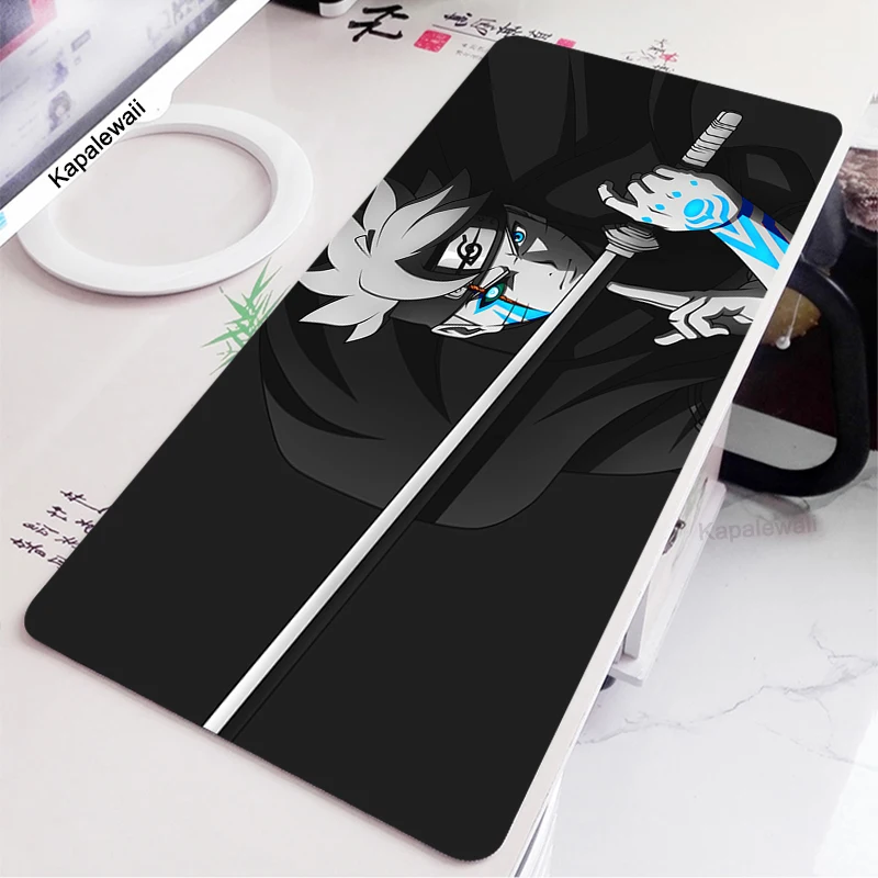 Alfombrilla de ratón japonesa XXXL para ratón de Anime, alfombrilla grande y bonita para escritorio, alfombrilla de ratón de goma para ordenador portátil, alfombrilla grande para ratón, almohadillas p