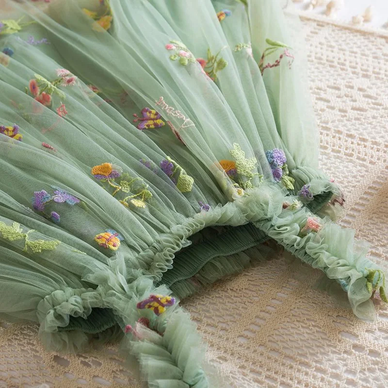 فستان بناتي صيفي رسن