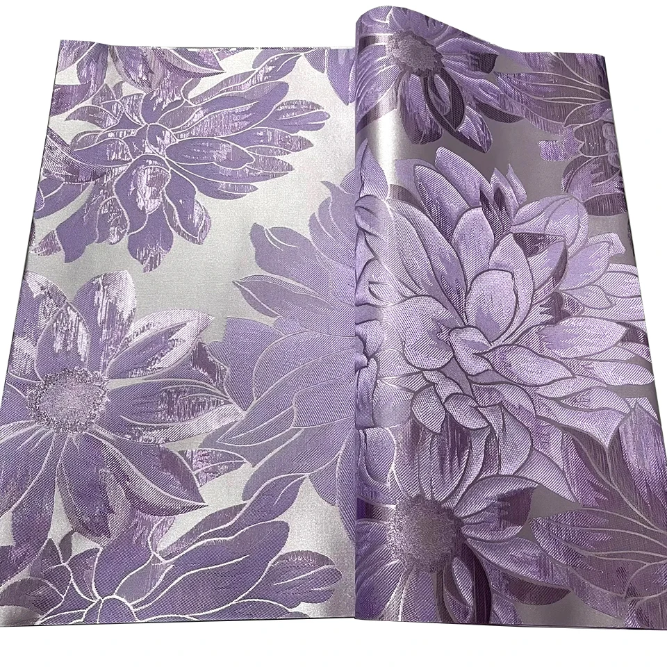 Elegantes florales Gele- und Ipele-Set – 2-teiliges luxuriöses nigerianisches SEGO-Kopfbandmaterial für Autogele Aso Ebi, Hochzeitsfeiern TXH-18-15 – Detail 12