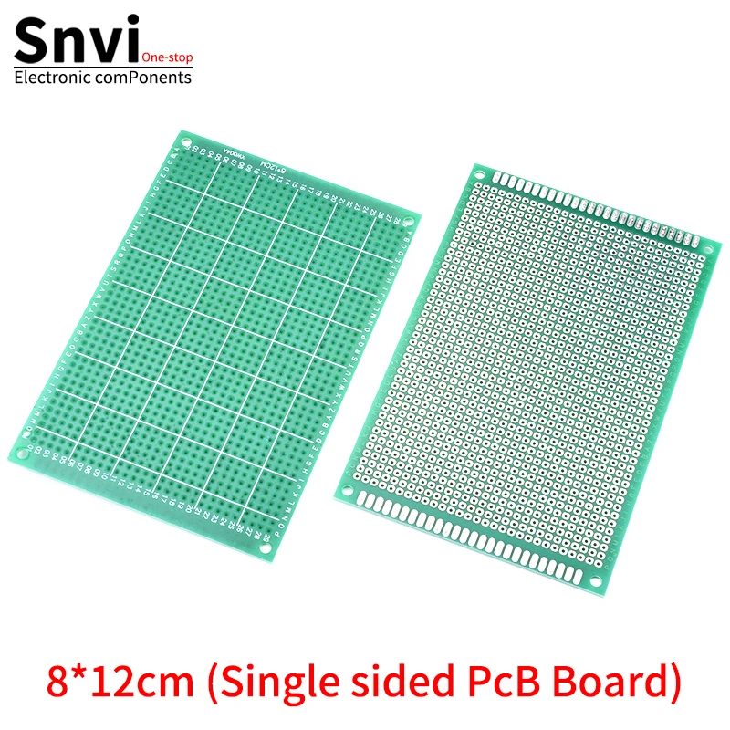 Snvi 2x8 3x7 4x6 5x7 6x8 7x9 8x12 9x15 cm einseitig Prototyp Diy Universal Leiterplatte Protoboard Für Arduino – Detail 4