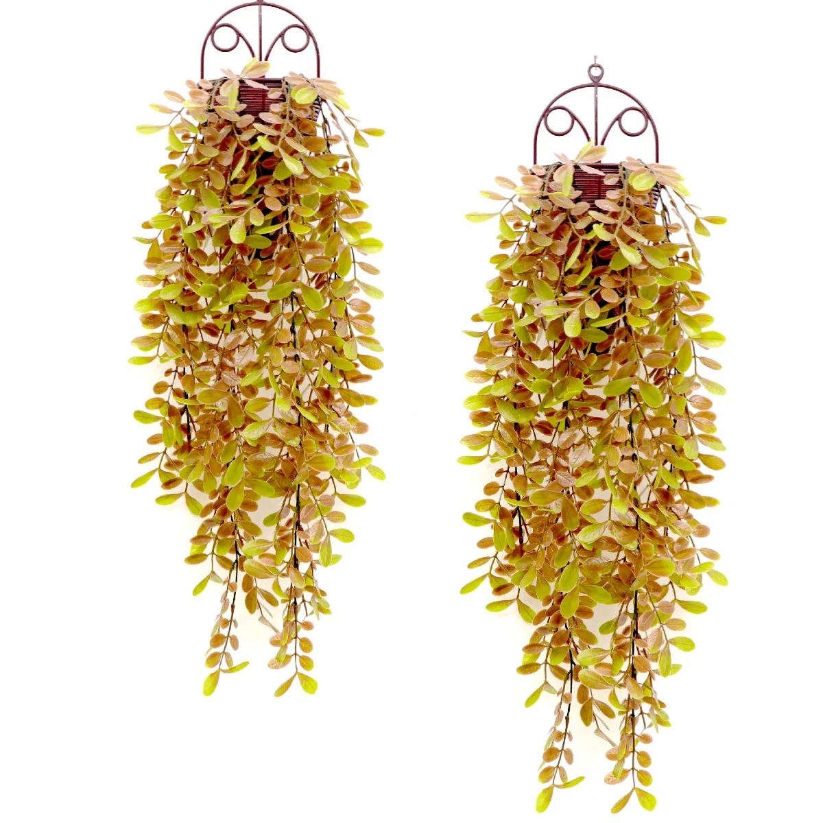 

Artificial Hanging Eucalyptus Plants Fake Plants Faux Eucalyptus Vine UV Resistant Indoor Outdoor Wall Wedding Patio Porch Decor