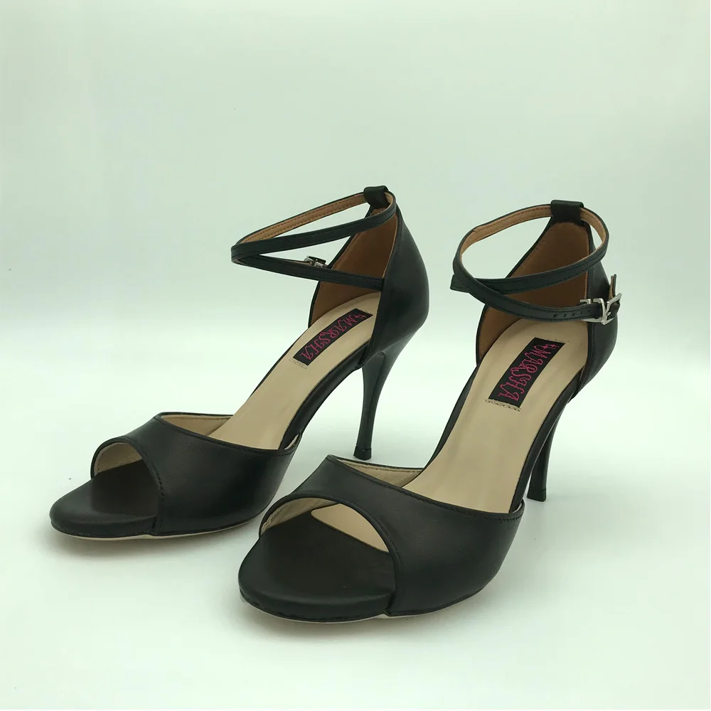 Argentina Tango Dance Shoes Party Shoes Wedding leather outsole 9cm heel 7.5cm heel available
