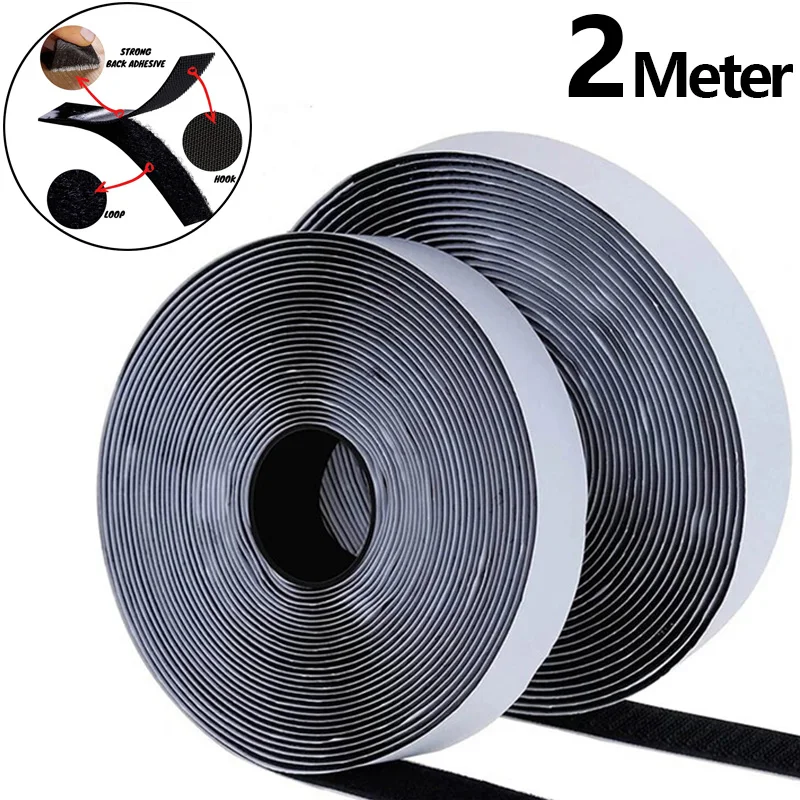 Self-Adhesive Hook & Loop Magic Sticker Tape