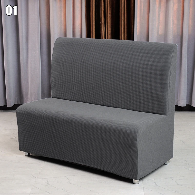 Sofa cover Furniture cover Polar Fleece Sofa Cover Hotel Restaurant Stretch Spandex Sofa Covers Armless Couch Cover Internet Bar Cafe Slipcovers
