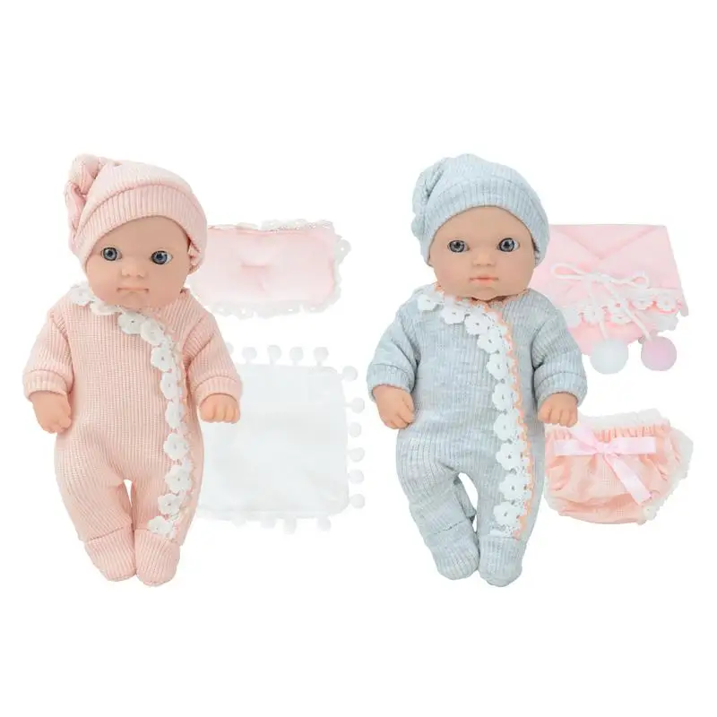 Reborn Dolls For Kids Reborn Baby Dolls Realistic Dolls Simulation Newborn Baby Doll Pretend Doll Dress Up Toy For Girl gifts