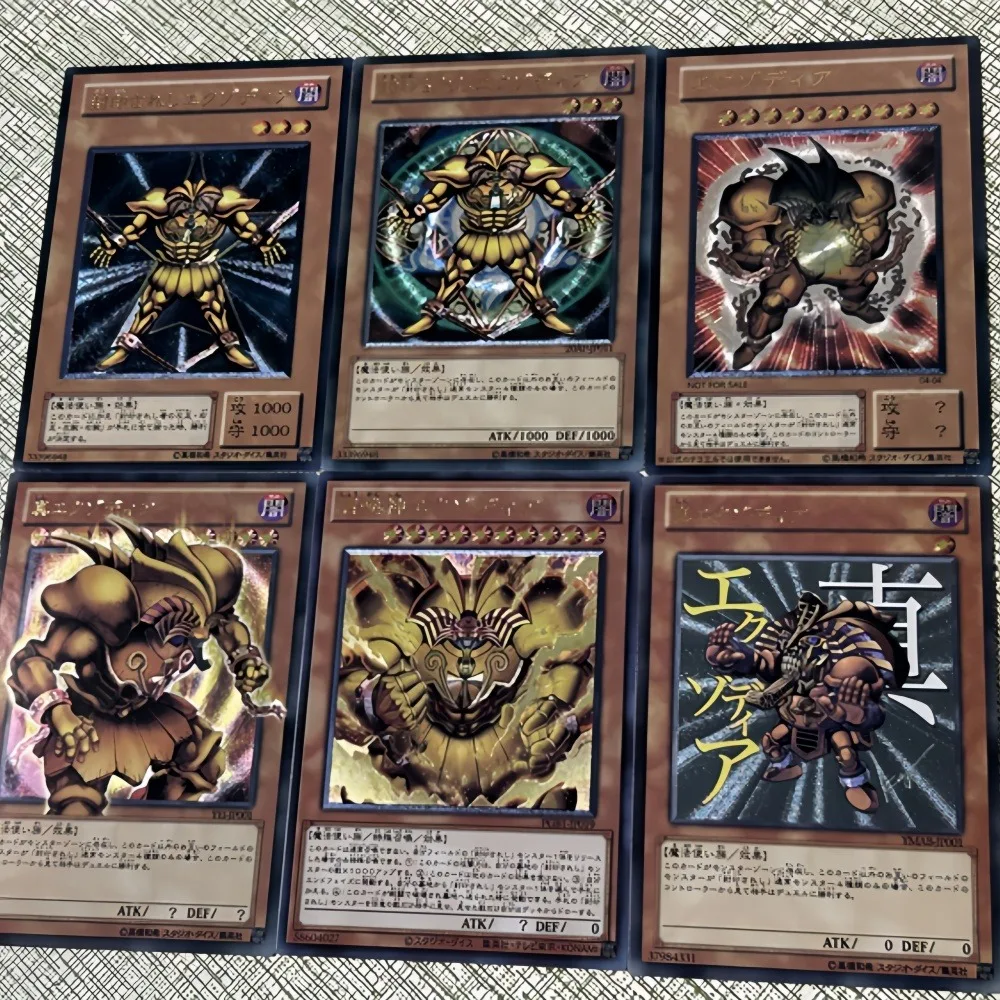 Fai Da Te Self Made Yu-Gi-Oh Exodia The Wart One Utr Flash Card Grossolana Flicker Anime Periferiche Game Collection Card Regalo Di Festa