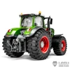 1/16 LESU 1050 RC Tractor Truck 4X4 RTR Metal Chassis Painted Assembled Model with Light Sound Differential Lock Cabin Servo Toy 4