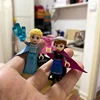5pcs/set Disney FROZEN Series Princess Elsa Mini Figma 66006-66010 Building Blocks Model Toys for Children 2