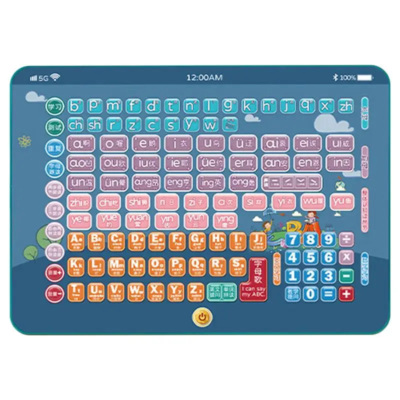 

Educational Tablet Language Learning Machine Learning Pad Toddler For Chinese And English Studying Preschool Learning Activities