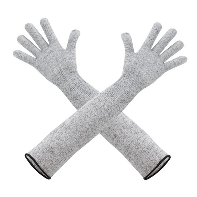 1PC Level 5 HPPE Cut Resistant Arm Sleeve Breathable Skin-friendly Cut-Resistant Anti-puncture Arm Protection Anti Cut Gloves 5