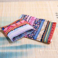 1PC Ethnic Style Cotton Linen Drawstring Pocket Bag Buddhist Beads Storage Bag Jewelry Coin Purse Bag Small Things Sorting Bags - Image 4