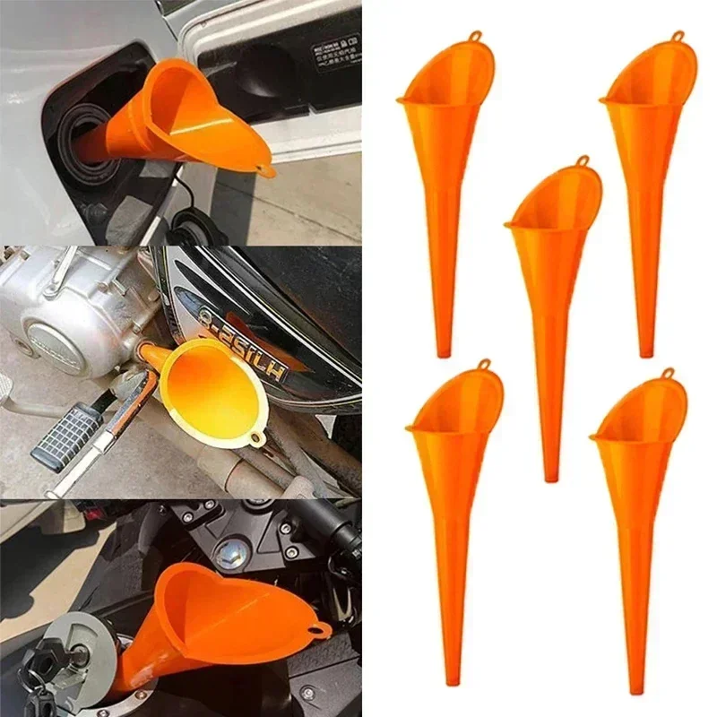 Plastic Car Oil Funnel Tool for Gasoline and Petroleum