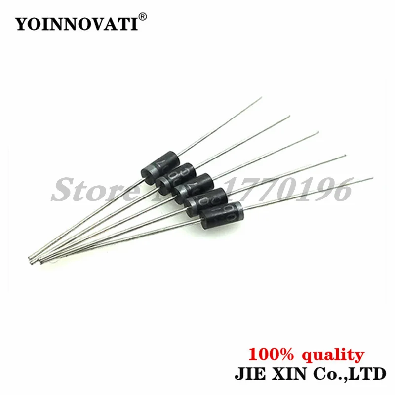 

100pcs RL207 1000V 2A DO-15