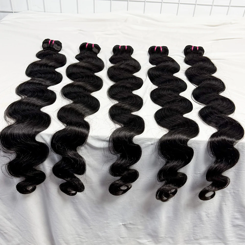 Body Wave Wavy 100% Human Hair Bundles 8-30 Inch Body Wave Hair Bundles Weave Remy Human Hair Extension 100g/Bundle