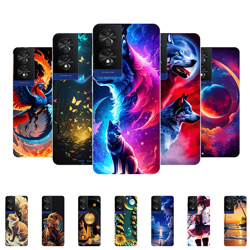 Per Tcl 40 Nxtpaper Case Silicone Wolf Animal Tpu Custodia Protettiva Morbida Per Tcl 40 Nxtpaper Custodia Per Telefono Tcl 40 Nxtpaper