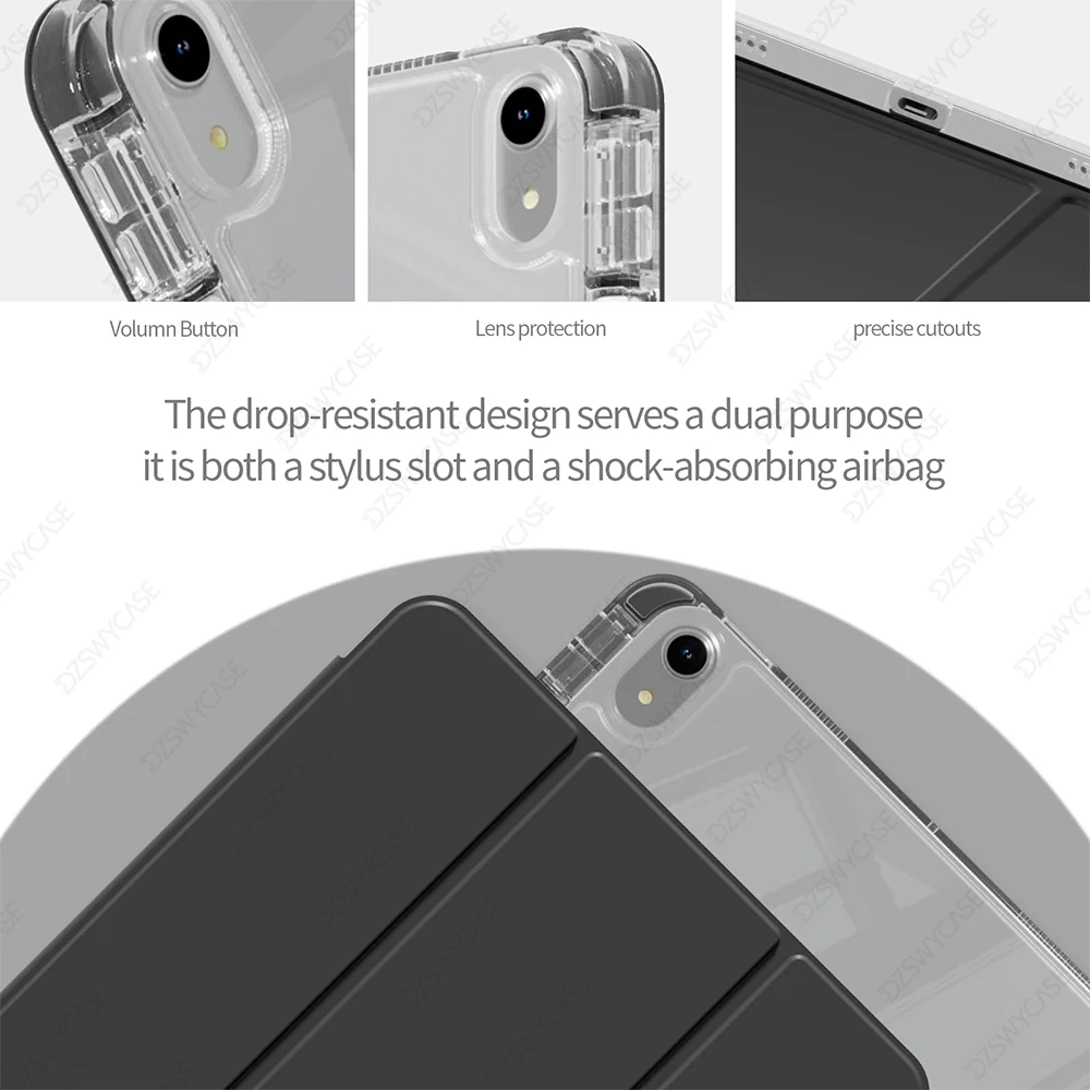Clear Back Shell Cover Case for iPad - Sleek and Stylish Protection