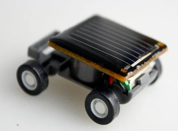 Physics Solar Power Mini Toy Car Cool Racer Popular Funny Electric Kids Toys Gadget Gift