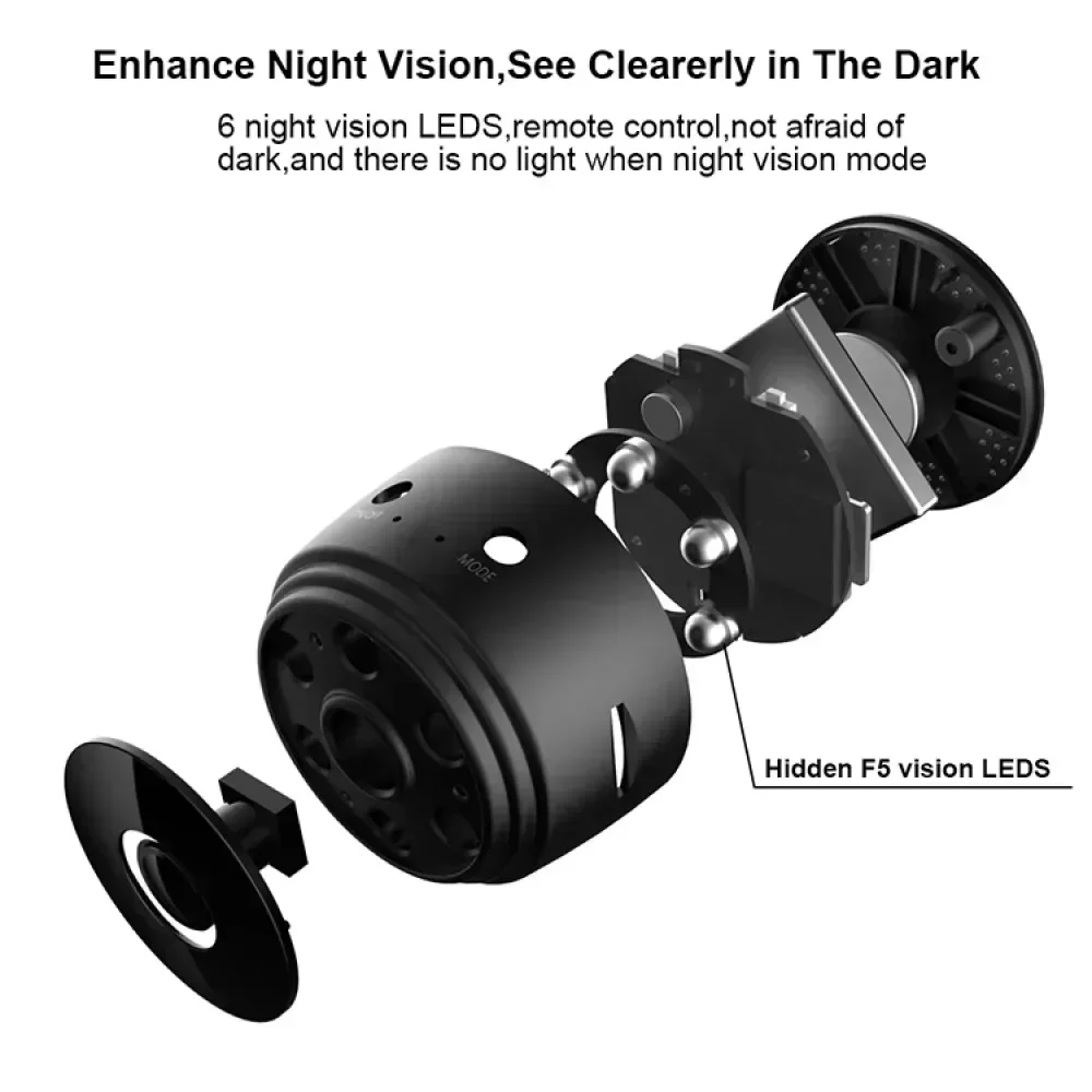 A9 WiFi Mini Camera Recorder Security Monitoring Wireless Video Mini Camera Recorder Voice Camera Smart Home For Infants And Pet