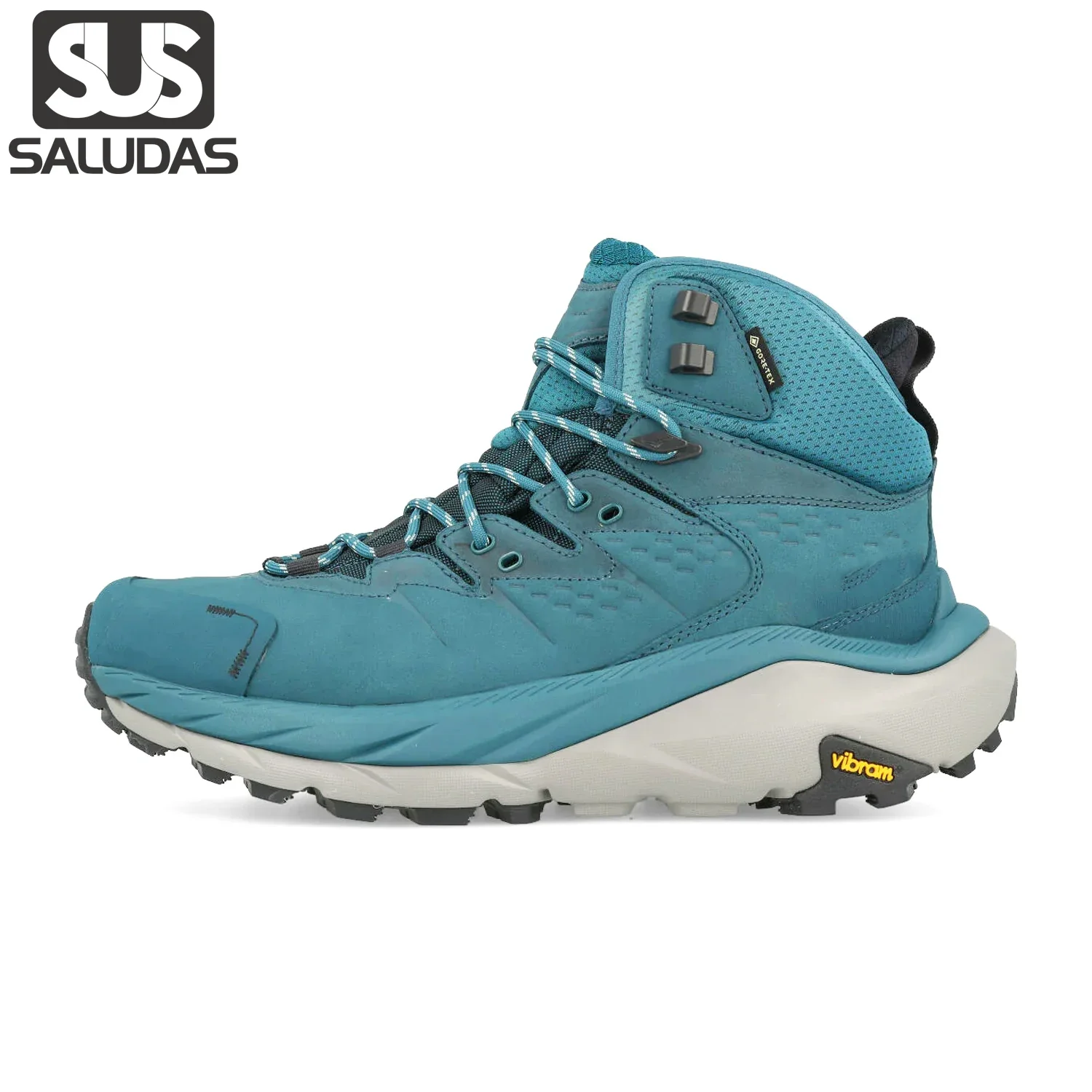 

SALUDAS Original GTX Hiking Boots for Men Outdoor High Top Camping Trekking Boots Waterproof Mountain Men's Trail Hiking Shoes