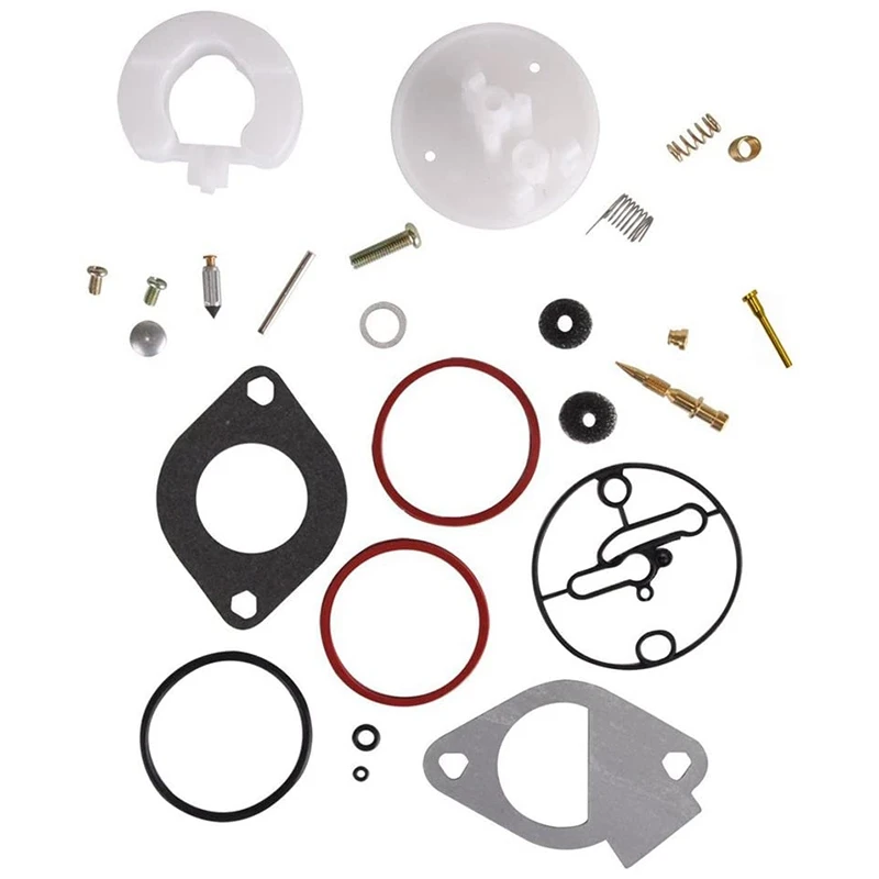 Lawn Mower Carburetor Repair Kit Carb Rebuild Set for Briggs-Stratton 11HP-19HP 796184 Master Overhaul for Nikki Carbs carburetor repair tool kit carburetor repair tool