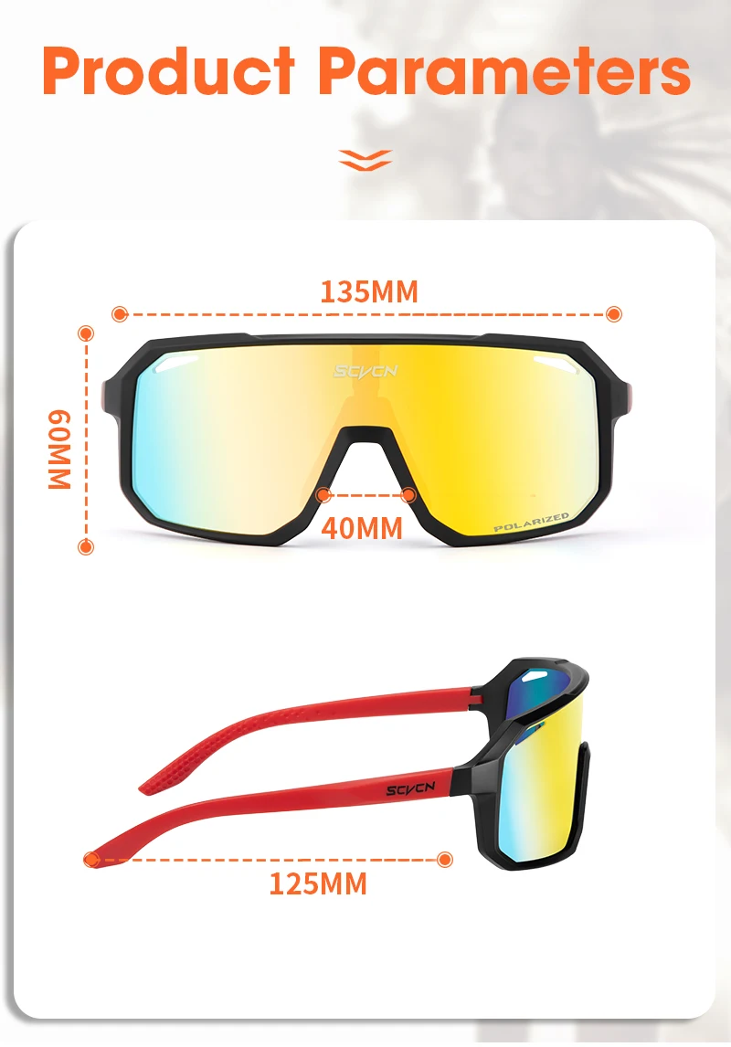 Lunettes De Conduite Nocturne Polarisées Jaunes - Protection UV400 - Anti-éblouissement Pour Voiture, Vélo