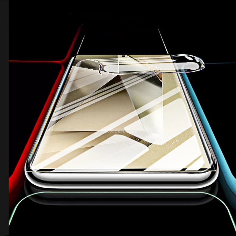 Hydrogel Film Screen Protectors for Smartphones - Full Coverage Front Protection, No Glass