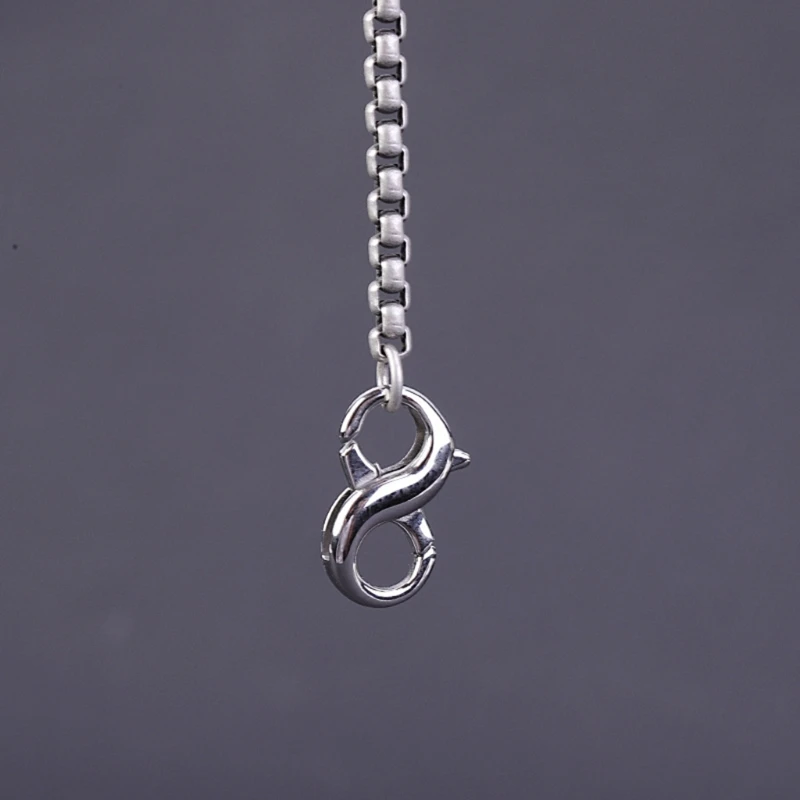 60 Pezzi In Acciaio Inossidabile Nero Artiglio Di Aragosta Catenacci