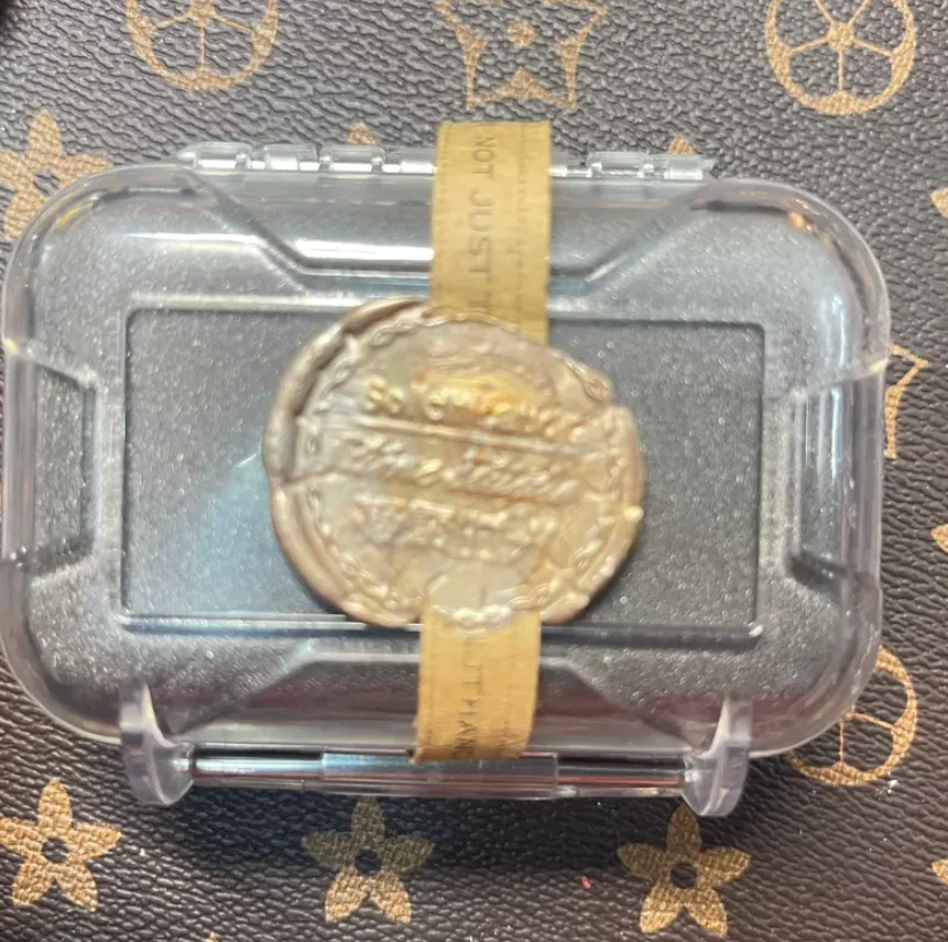 중고 EDC NJT 불꽃 패턴 3초 잠금 24.5mm 지르코티 피젯 감압 장난감