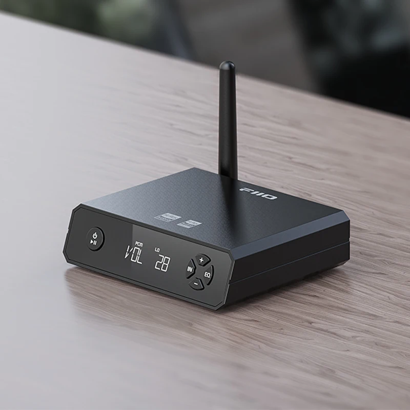 FiiO BR13 Hi-Res Bluetooth5.1 Receiver DAC QCC5125 ES9018K2M DAC Chip TPA1882 Op-amp Support LDAC/aptX Low Latency For Car/Home