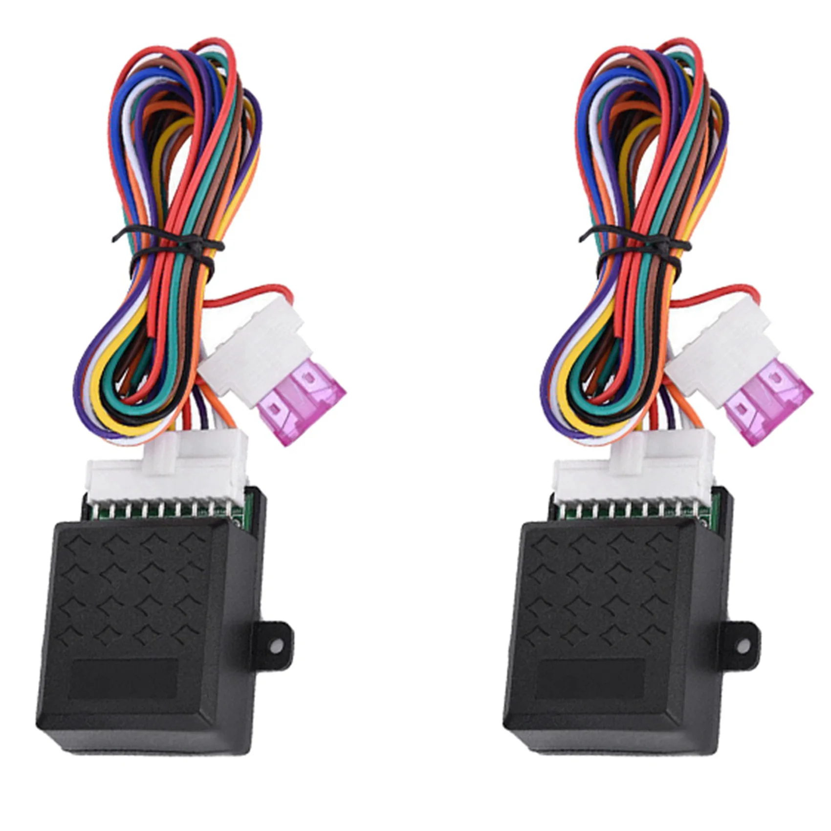 

2X Auto Fold Unfold Side Mirror Rear View Mirror Folding Closer System Modules Universal Car