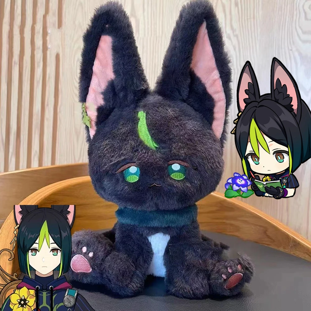 

Genshin Impact Tighnari Cat Furry Ears Cosplay Plush Collection Gifts