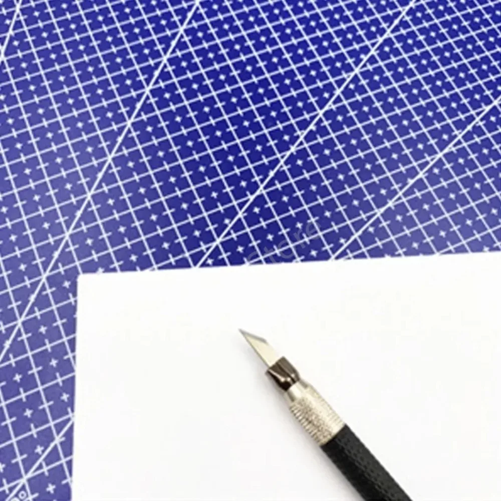 Cutting Mat PVC Single Side Patchwork Cut Pad for Workbench Patchwork Sewing Manual DIY Knife Engraving Leather Cutting Board