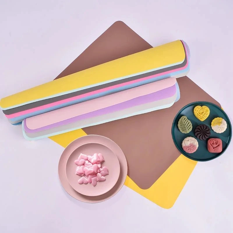 

Square Silicone Place Liner Table Mat Non Stick Insulation Cushion Holder Waterproof Non-Slip Placemat placemat for dining table