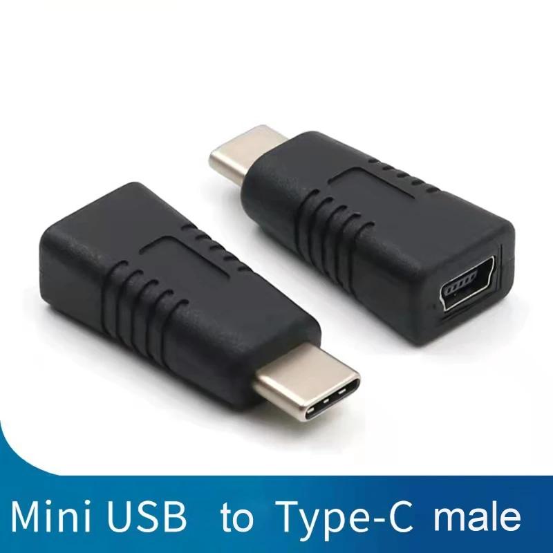 Y1UB Portable Converter for Phone Tablet Mini USB Female to Type C Male Adapter 1pc