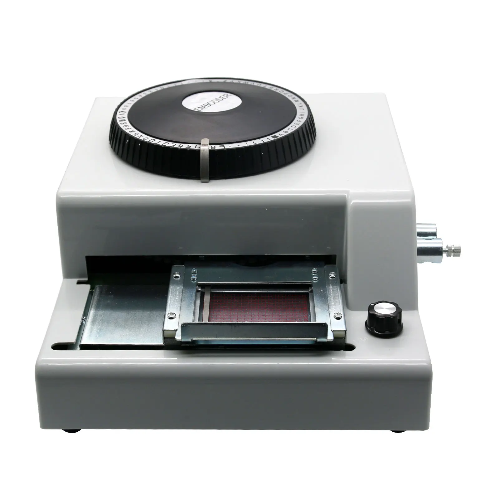 72 Letter Manual Embosser Machine for PVC Gift Card Credit ID VIP Stamping  Embossing| | - AliExpress