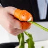 Rubber Thumb Knife Vegetable Picking Tools 90 Angel Blade Pepper Bean Harvesting Knife Plant Flower Blade Garden Gloves 2 Sets 6