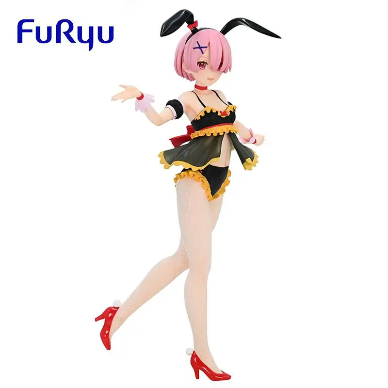 

Original FuRyu BiCute Life in a different world from zero Ram PVC Anime Figure Aciton Figures Model Toys