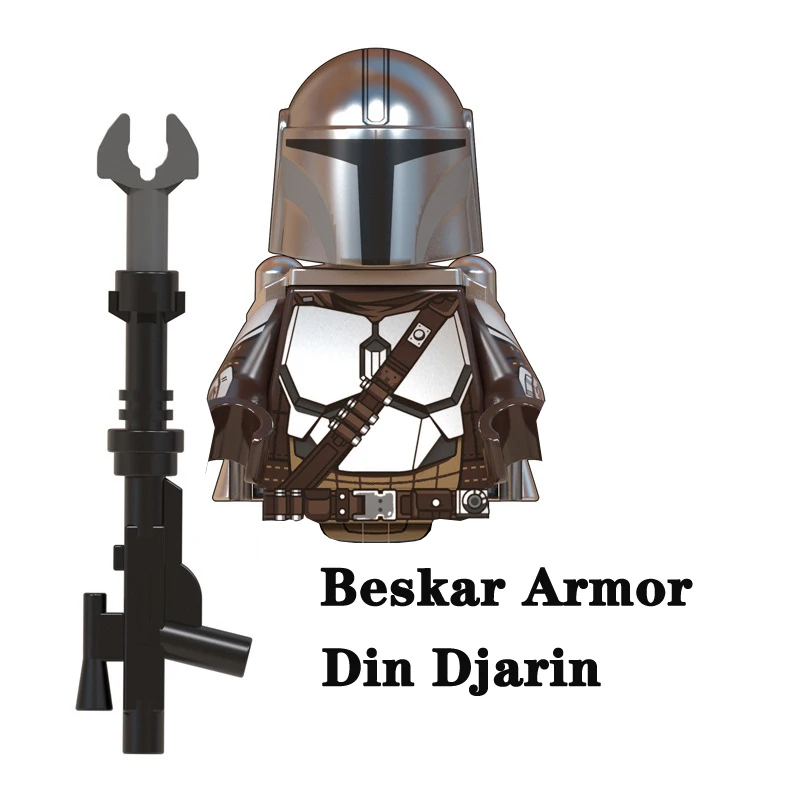 Disney Bounty Hunter Zuckuss IG-88 Building Blocks M-OC Hunter Droid Brick Dengar Fennec Shand Din Djarin Action Figure Kids Toy