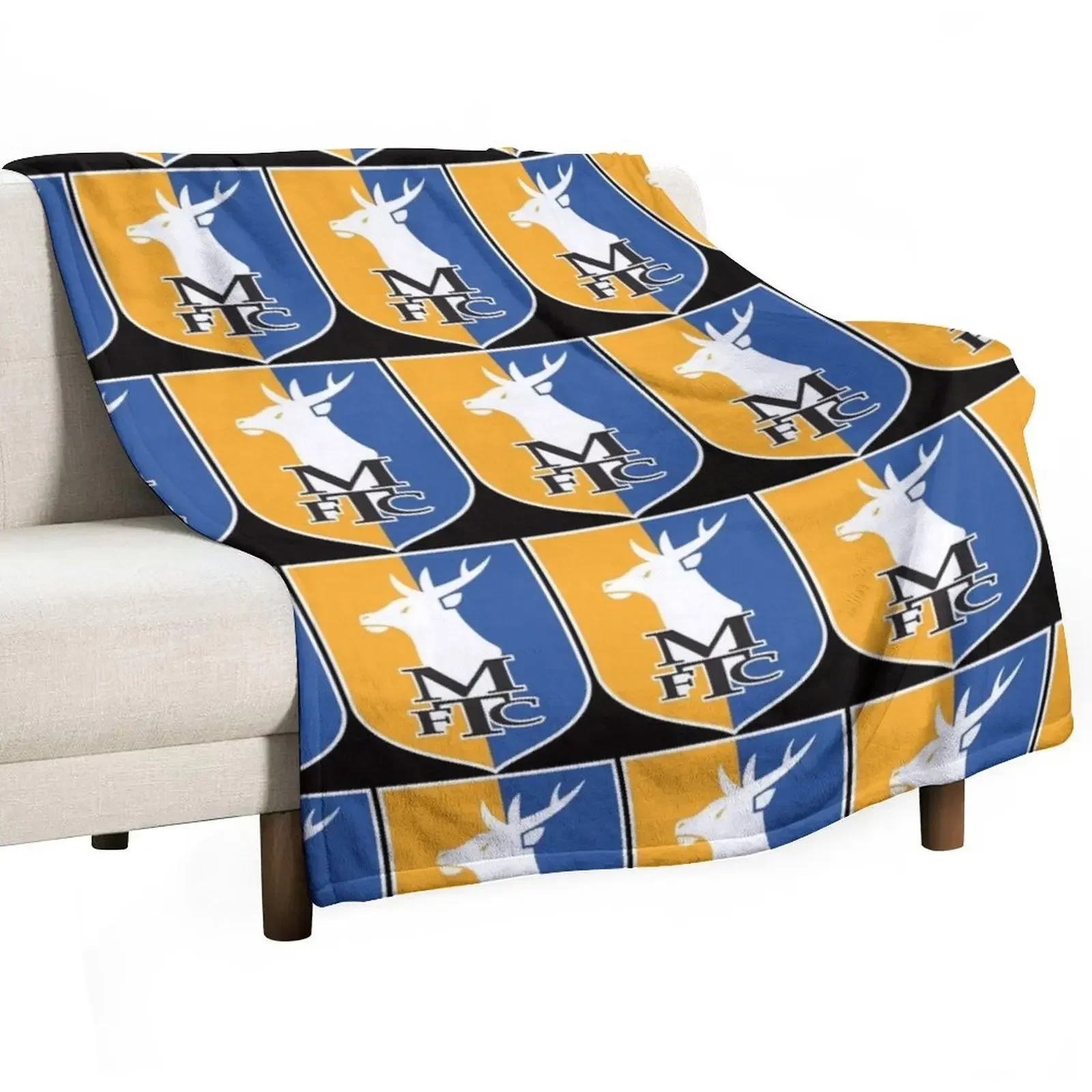 

Mansfield Town Badge Classic T-Shirt Throw Blanket manga funny gift warm for winter Furrys Blankets