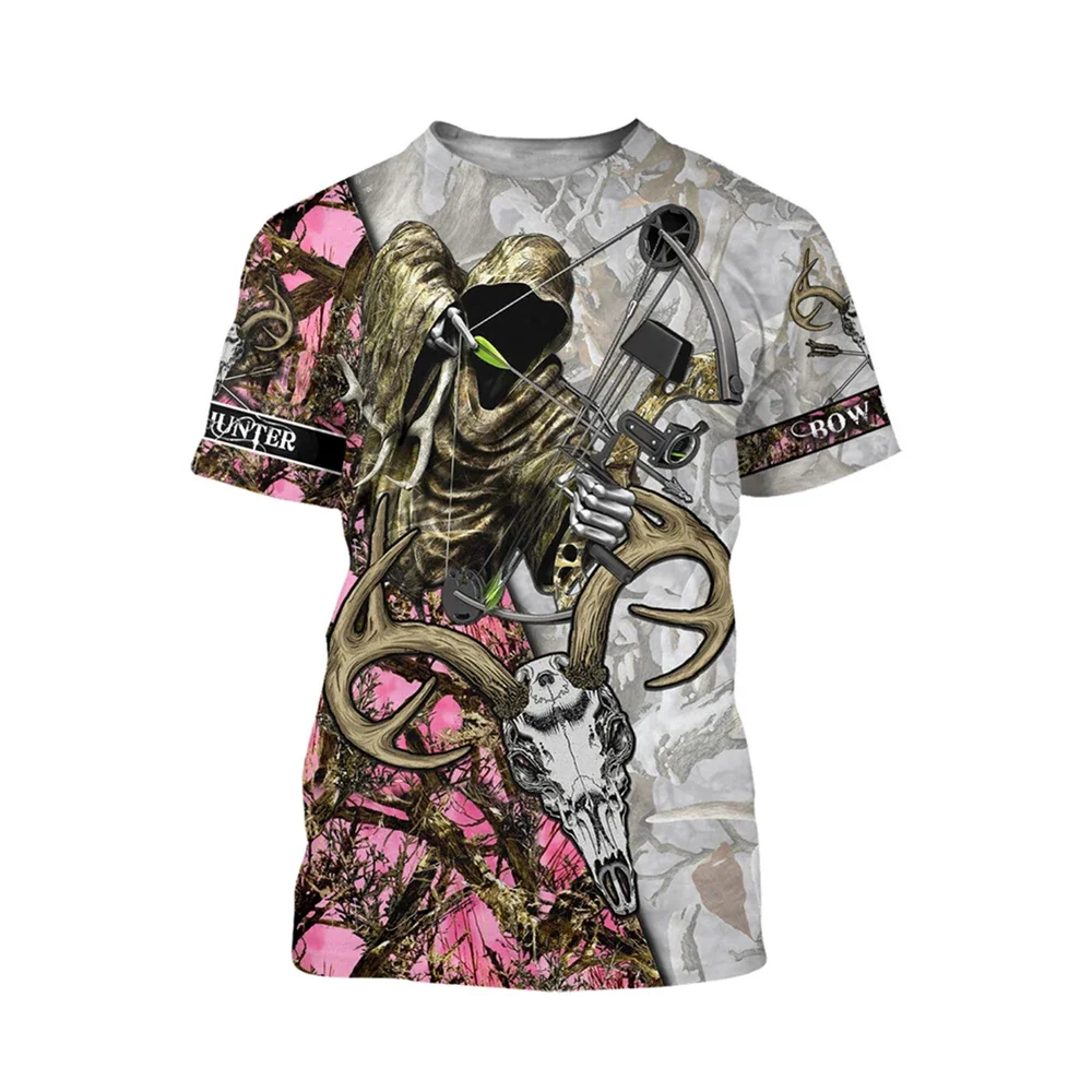 

Hunting Bow Hunting Printed Crewneck Hoodies Sweatshirts Zipper Shorts Sets Outdoor Tracksuits Streetwear Unisex Men Clothing