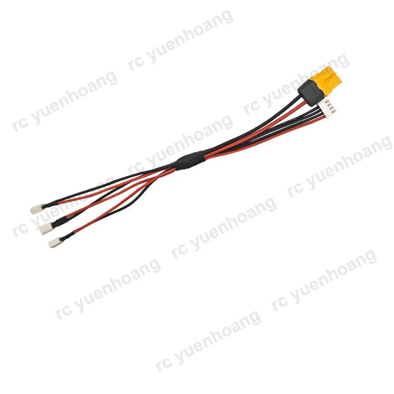 Câble chargeur batterie 1S XT60 BT2.0 1 à 3/4/6 pour drone FPV