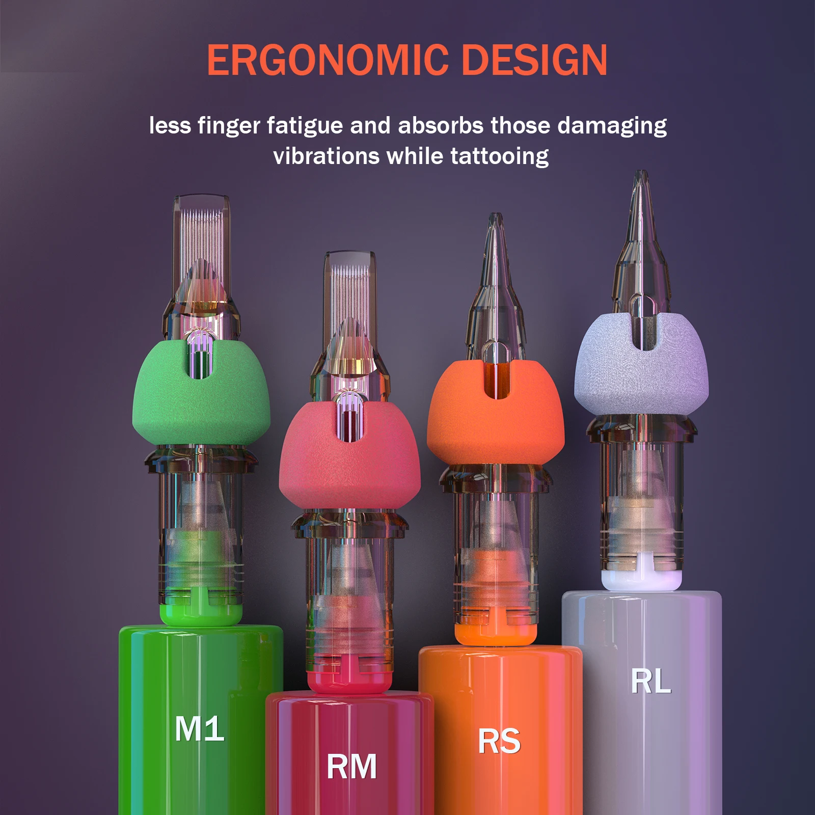 Aghi Per Cartucce Per Tatuaggi Ez V-Select Plus Coperture In Schiuma Per Rivestimento Rotondo Per Impugnature Per Penne Per Macchine Per Tatuaggi Rota