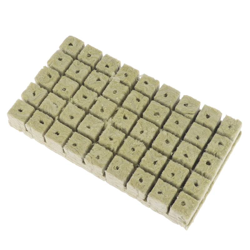 50Pcs 25x25x23mm Ventilative Hydroponic Grow Agricultural Media Cubes Mini Blocks Planting Soilless Cultivation Base