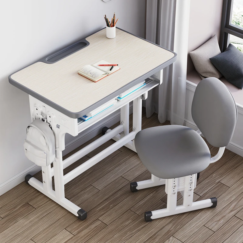 Minimalist Adjustable Desk Children Lounges Ergonomic Reading Table White Minimalist Table Enfant Avec Chaise Children Furniture