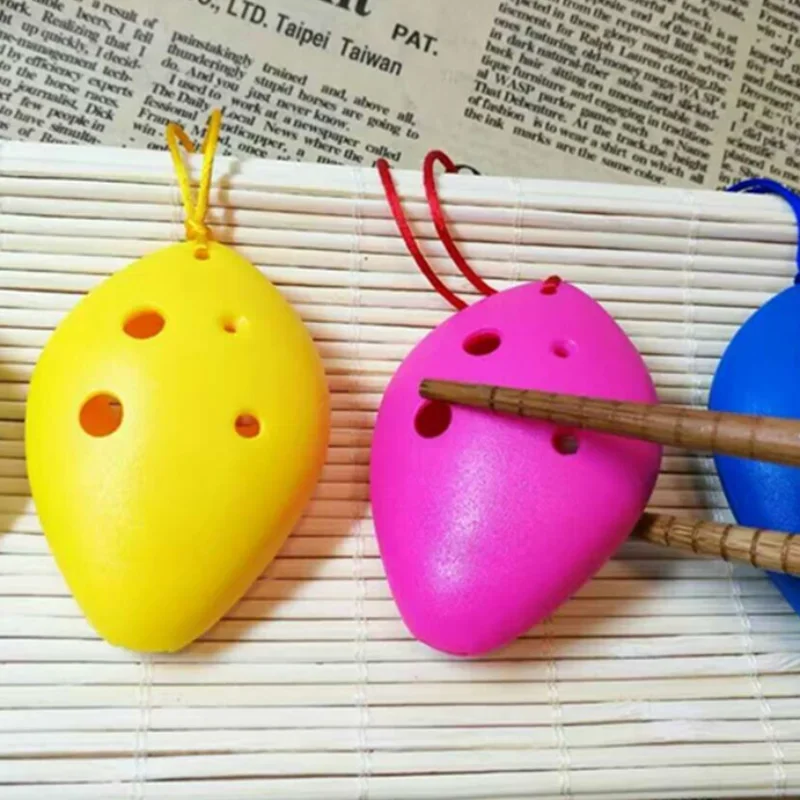 Description Picture 3 of item1Pcs Colorful Ocarina Flute 6 Hole Soprano C Ceramic Flauta Ocarina of Time Mini Ocarina Flute Kid's Toy Musical Instruments