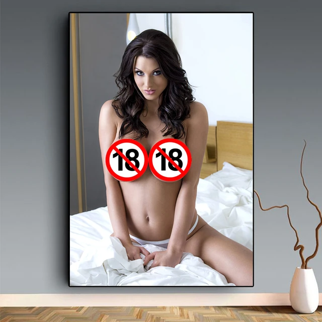 Sexy Girl Big Boobs Nude Model Porn Star Uncensored Posters and Prints for  Wall Room Decor Art Canvas Painting - AliExpress