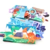 Early Education Toy 3D Cloth Book with Animal Tail Puzzle Learning Cognition Toys for Babies Gift Sensory Touch Soft Busy Book 2